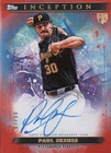 2024 Topps Inception PAUL SKENES RC Red Parallel ON CARD Auto /50