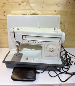 Singer 509 Nähmaschine, Tragetasche & Pedal - voll funktionsfähig! Selten!