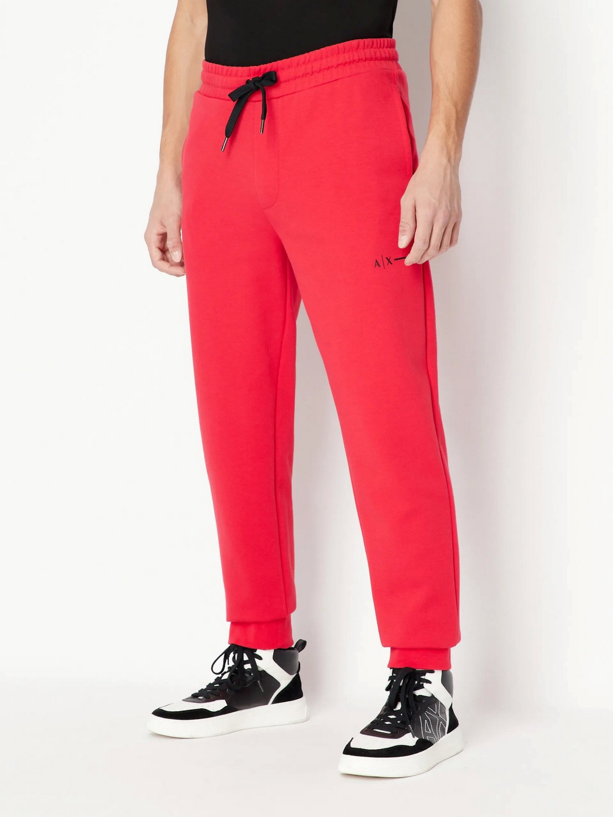 140 Armani Exchange Mens Logo Jogger Sweatpants Red XL 17390₽