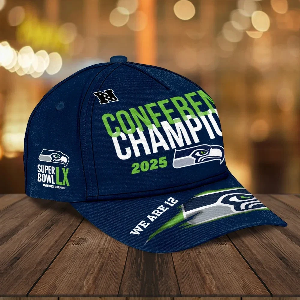 Seahawks Classic Baseball Cap AOP