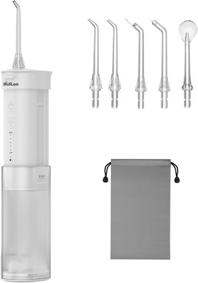 #ad WellLeo Mini Water Flosser for TeethTravel Dental Picks White $28.36