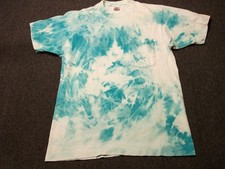 Vintage Fruit of the Loom Single Stitch Shirt Men Large Tie Dye Made in USA 90s
