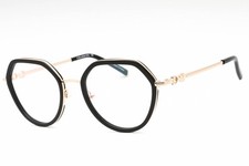 NEW Charriol PC71070 C02 Shiny Gold/Black/Shiny Gold Black 51mm Eyeglasses