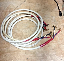 Tara Labs Audioquest Prime  Speaker Cable Pair 10ft spade/banana adptr