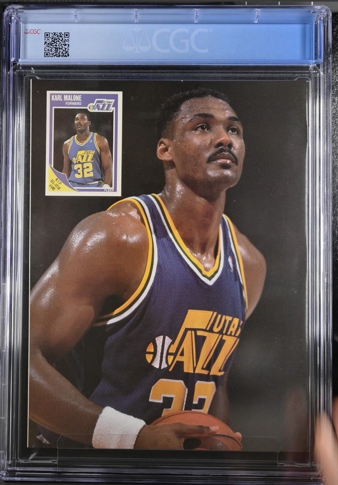 David Robinson RARO Spurs Capa 1990 Beckett Revista de Basquete CGC 9.4 - Imagem 2 de 2