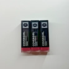 3 Pack: Covergirl Exhibitionist Creme Lipstick *#395 Darling Kiss*