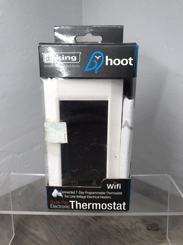 King Hoot WiFi-fähiges zweipoliges Thermostat Modell K902-W ungetestet