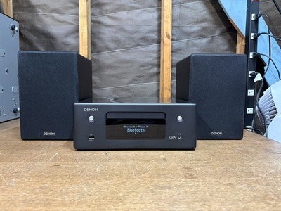 Denon Network CD Receiver RCD-N10 with Speakers No Remote Denon Network CD Receiver RCD-N10 with Speakers No Remote