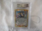 2006 POKEMON EX CRYSTAL GUARDIANS #2 BLASTOISE-REVERSE FOIL, BGS 8