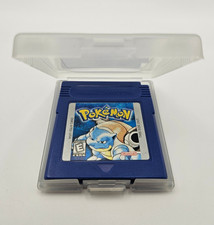 Pokemon Blue Nintendo Gameboy Cartridge / Tested / New Battery / Saves /OEM Case