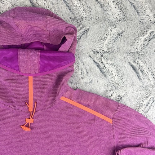 New Balance Q Speed Hoodie Women M NB Heat Pullover Sweatshirt Athletic Running - Picture 3 of 15