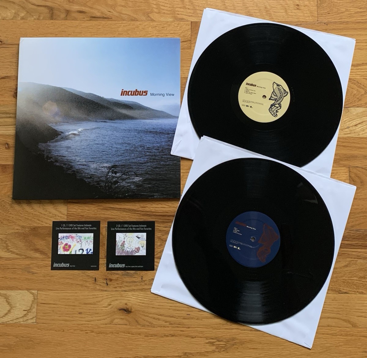 INCUBUS MORNING VIEW VINYL RECORD LP 2LP GATEFOLD 2012 RSD GOLD 