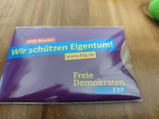 RFID Schutzhülle FDP Frei Demokraten