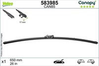 Valeo 583985 Wischblatt Rechts FüR MERCEDES-BENZ Opel Peugeot Seat Toyota Vw