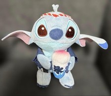Disney Store Stitch Plush Keychain Festival