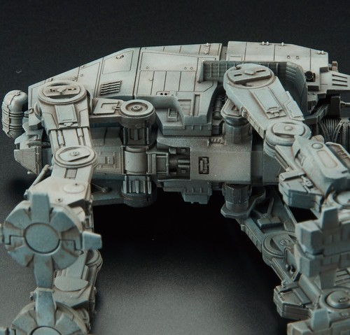 Vehículo Modelo 012 Star Wars AT-M6 Modelo Plástico COMO NUEVO - Imagen 6 de 6