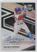2020 Elite Extra Edition Prime Numbers A Signatures Yoelqui Cespedes Auto 0i4k