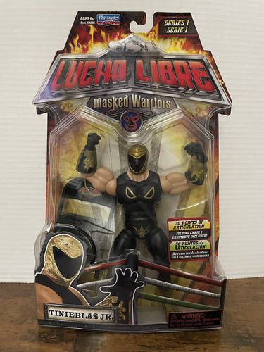 Lucha Libre Warriors Tinieblas Jr Series 1 Playmates WWE Wrestling 8" Figur