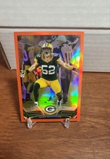 2013 Topps Chrome - Clay Matthews #107 Orange Refractor