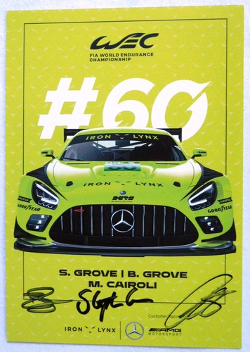 WEC Imola 2025 LMGT3 - Set 2 Mercedes AMG Iron Lynx #60 Et #61 (Précommande)