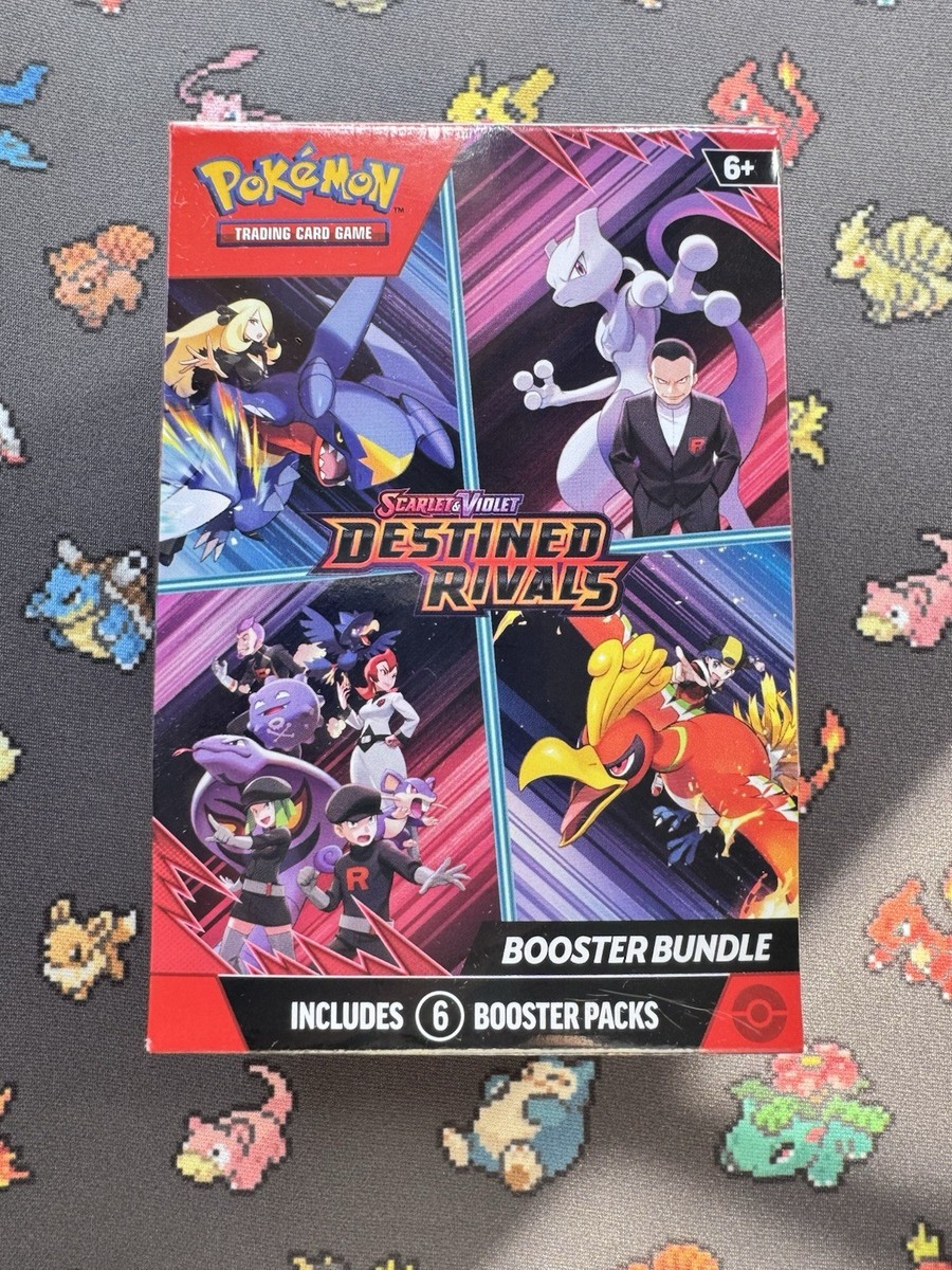 Pokemon Scarlet & Violet Destined Rivals Booster Bundle Box Sealed