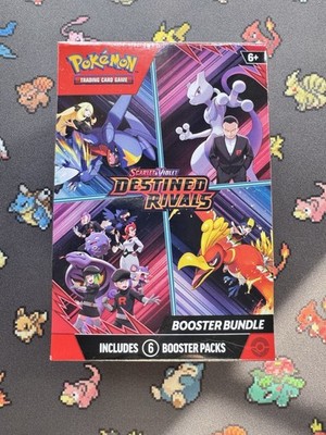 pokemon scarlet & violet destined rivals booster bundle box sealed Violet: Power Up Your Pokémon in the Iono Zone Pokémon Trading Card Game: Scarlet