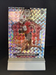 2024 Panini Mosaic - Rookies Silver Prizm #304 Marvin Harrison Jr. (RC)