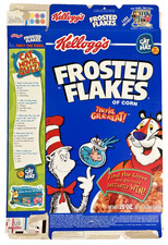 Kelloggs Frosted Flakes Cereal-Dr.Seuss-Cat i...