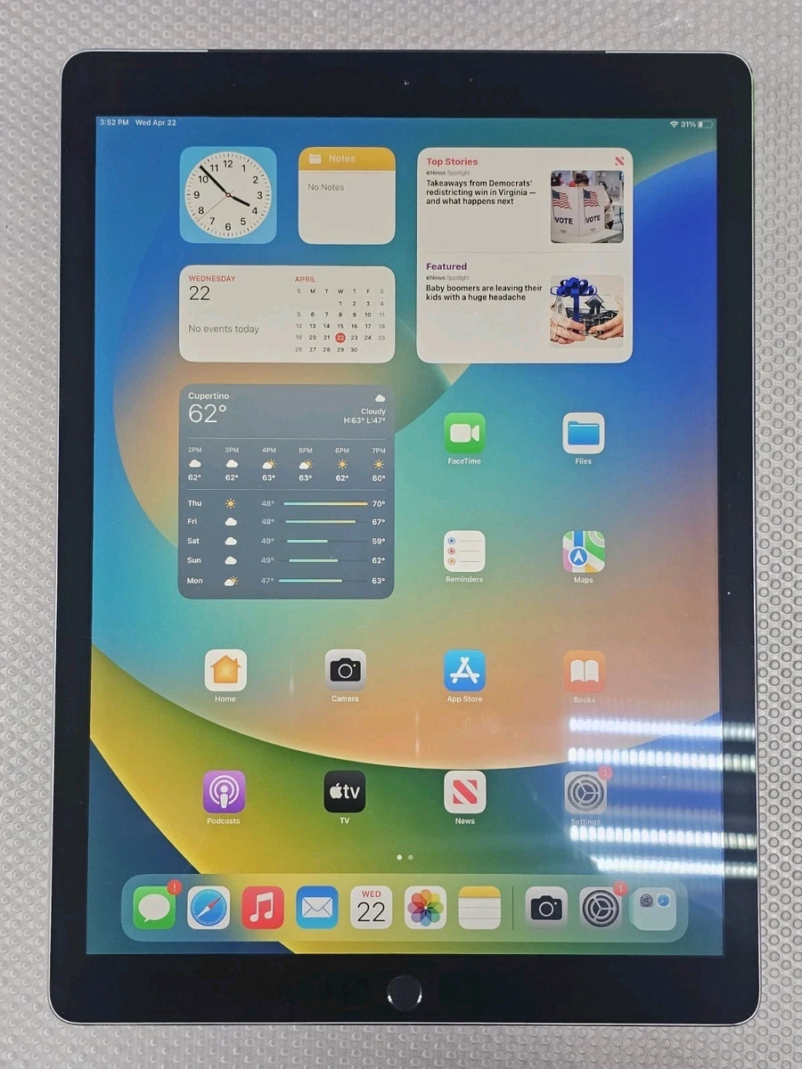Apple iPad Pro (第1世代) 11インチ 128GB Wi-Fi iPad Pro 11-inch (1st generation) - Technical Specifications