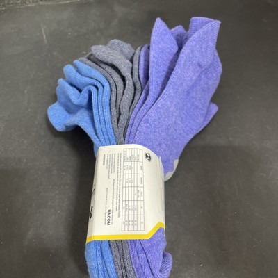 Women's Under Armour Training Socks- 6 Pack Assorted Colors,  #U344456 - MD/M