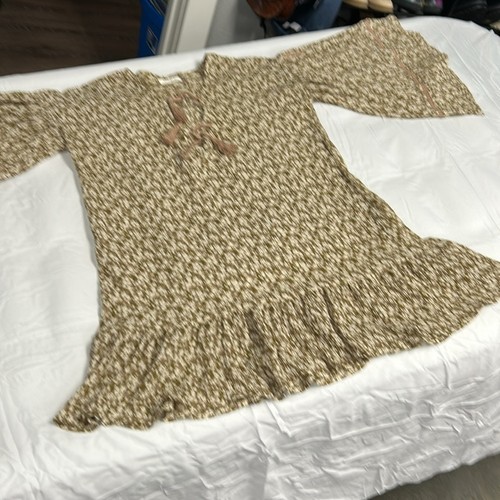 Vestido Storia From Anthropologie Micro Floral Boho Mangas Trompeta Para Mujer Talla M” - Imagen 5 de 10