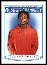 Michael Gallup 2019 Upper Deck Goodwin Champions #19 NFL READ FREE SHIPPING
