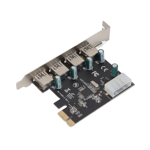 PCIE To USB3.0 Expansion Card 4 Ports PCI Express X1 Interface High Speed Sta FY - Afbeelding 22 van 23