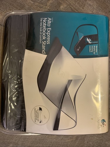 Logitech Alto Express Notebook Laptop MacBookStand - Hard Plastic Clear