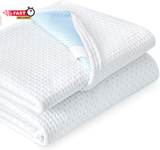 Subrtex 4 Inch Mattress Topper Cover Only Cover Mattress Topper Protector Bedd