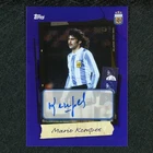 2025 Topps Focus Argentina Mario Kempes Auto Purple 9/15 ZD7766