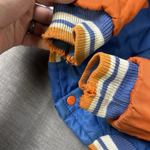 New York Knicks Vintage 70s, 80s Stahl Urban Jacket Coat YOUTH Sz 12 - Picture 5 of 12