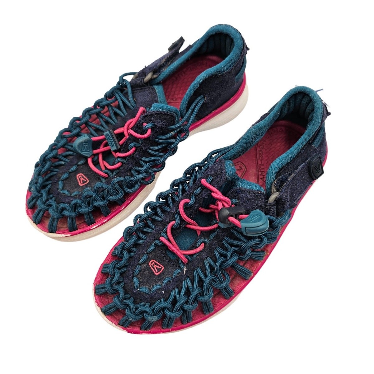 Sandali Keen Uneek 02 rosa acqua blu navy taglia 11 bambina
