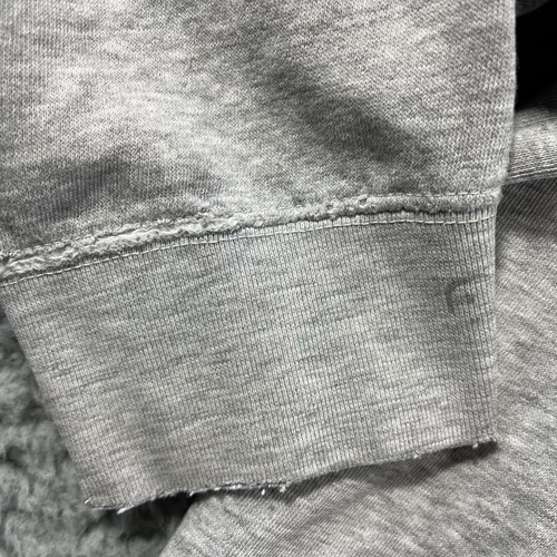 VINTAGE NIKE Y2K SPELL OUT HOODIE YOUTH MEDIUM PULLOVER SWEATSHIRT GRAY 2000s - Picture 6 of 15