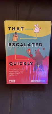 That Escalated Quickly Board Card Party Game, Exploding Kittens Sealed!!