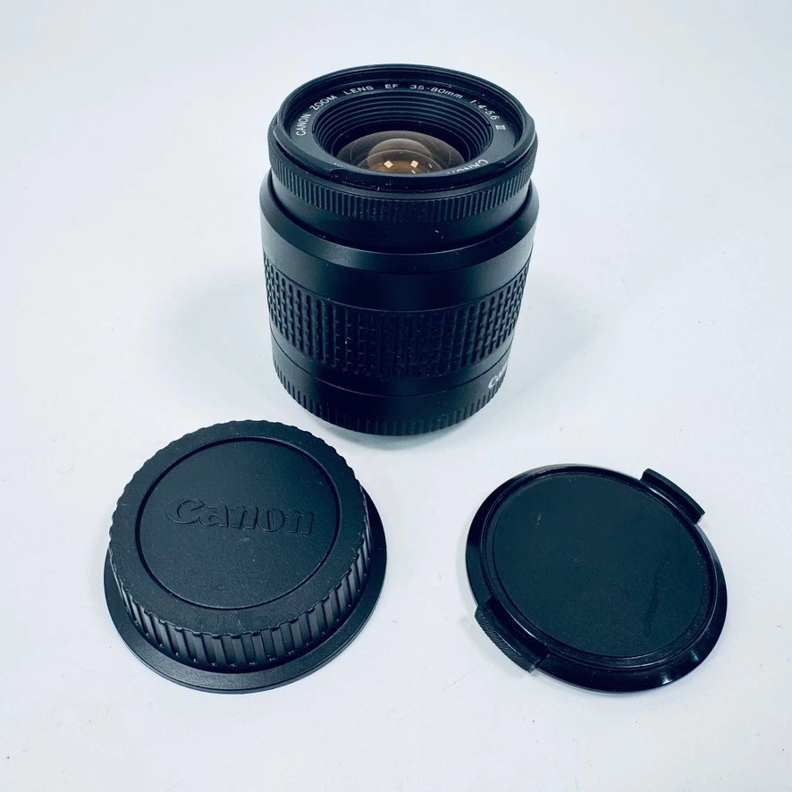 Canon EF Camera Lenses 35-80mm Focal f/4-5.6 Maximum Aperture for