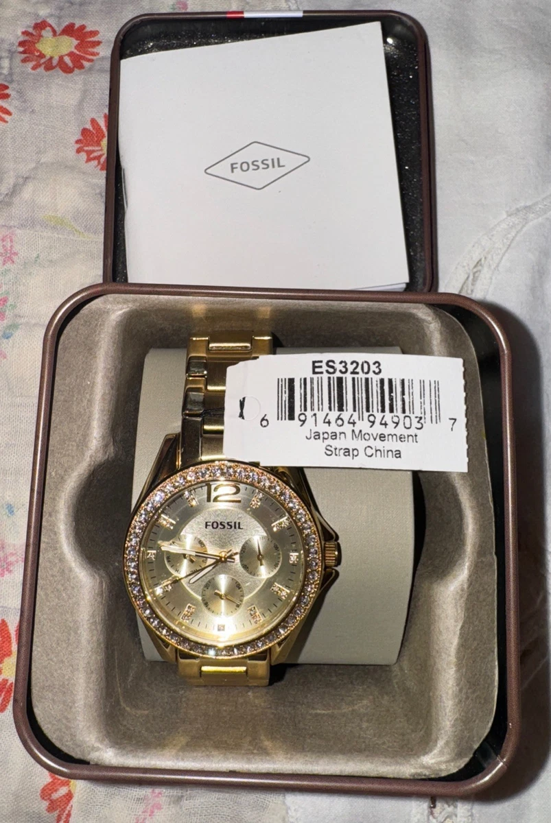 Fossil Riley Stainless Steel Band Wristwatches for sale | eBay display picture 1