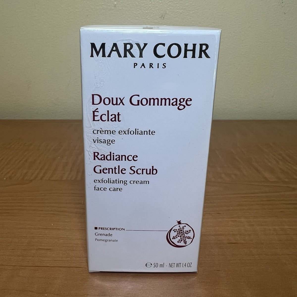 Mary Cohr Doux Gommage Eclat Radiance Gentle Scrub 50 ml 1.4oz | eBay