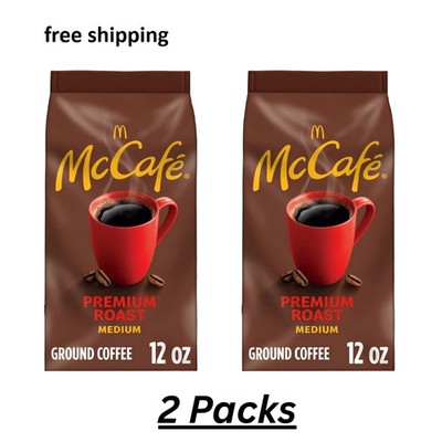 McCafe Premium Roast, Medium Roast, Ground Coffee, 12 oz