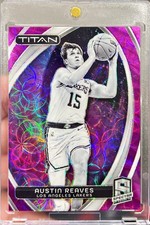 2023-24 Spectra Austin Reaves Purple Scope /15 Titan Prizm Card #31 SSP Rare