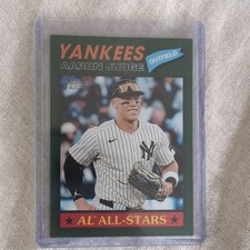 2026 Topps Heritage Aaron Judge AL All-Stars Yankees Dark Green Border #10