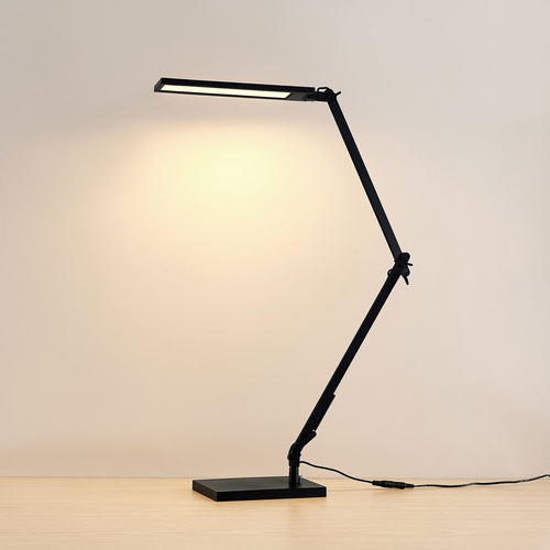 Lindby Antisa LED-Schreibtischlampe SchreibTischlampe Lampe LED CCT mit Dimmer - Bild 4 von 9