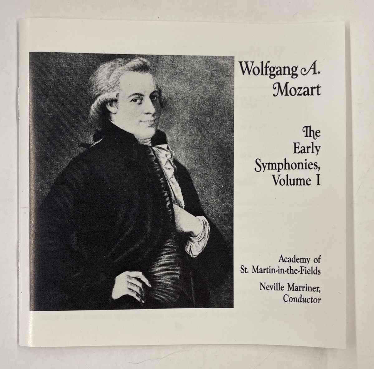 Wolfgang A Mozart The Early Symphonies Volume 1 3 CD | eBay