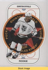 2021-22 Upper Deck Fleer Ultra Pucks Quinton Byfield #45 READ fh9