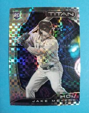 2022 Panini Chronicles Titan Jake Meyers RC #9 Building Blocks Prizm Astros